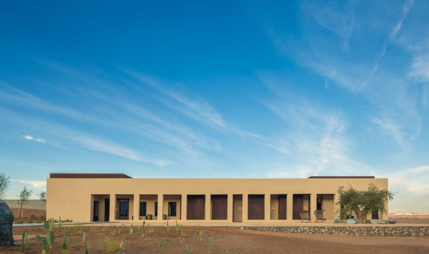 Al Faya Lodge by Anarchitect, photography by Fernando Guerra