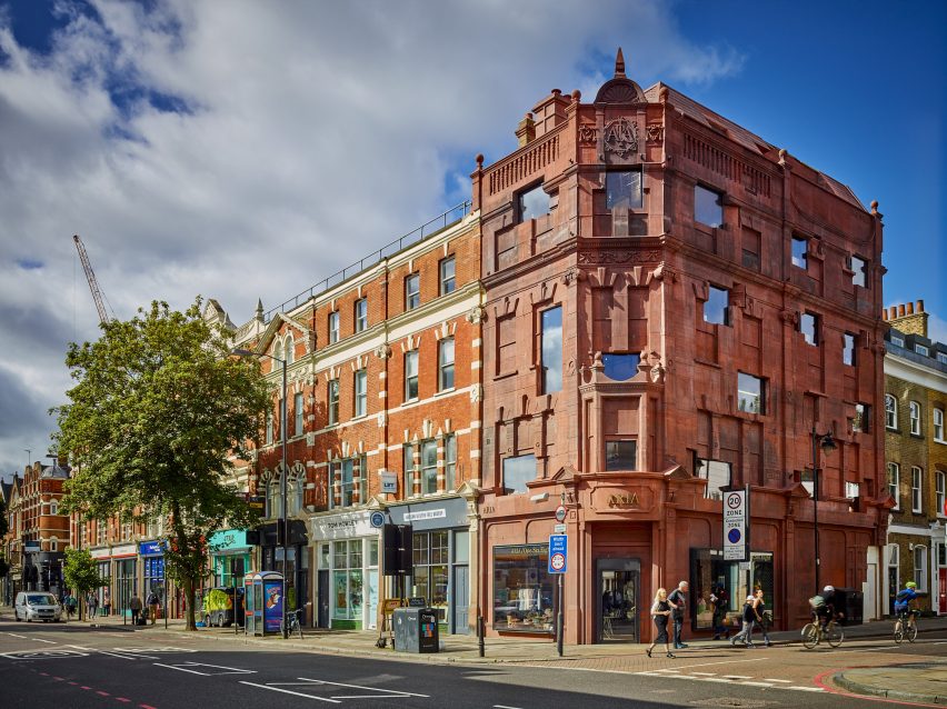 168 Upper Street in London by Amin Taha Architects