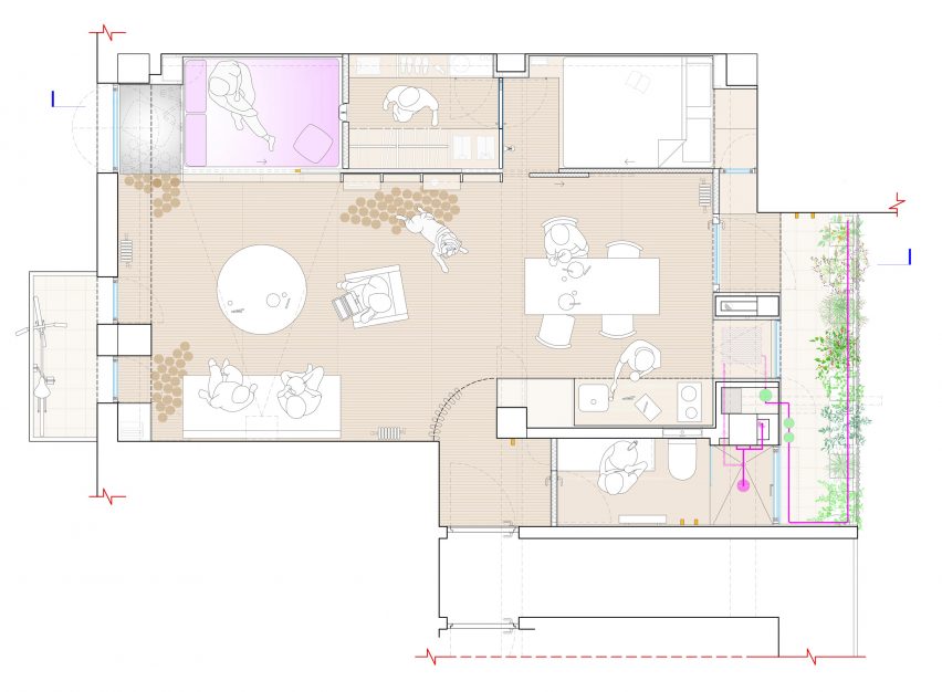 Husos Arquitectos Madrid apartment