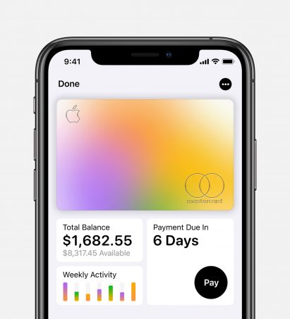 Apple Goldman Sachs numberless credit card