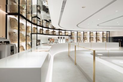 % Arabica Kuwait coffee shop by Nendo 