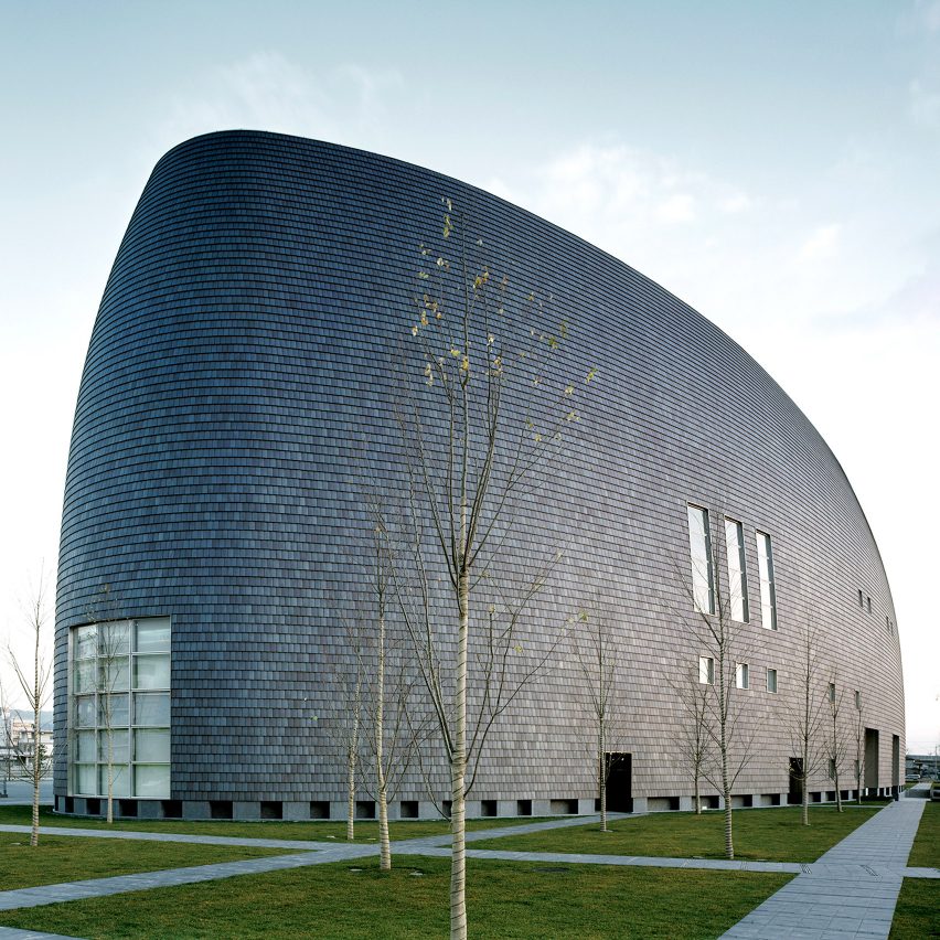 Nara Centennial Hall by Arata Isozaki