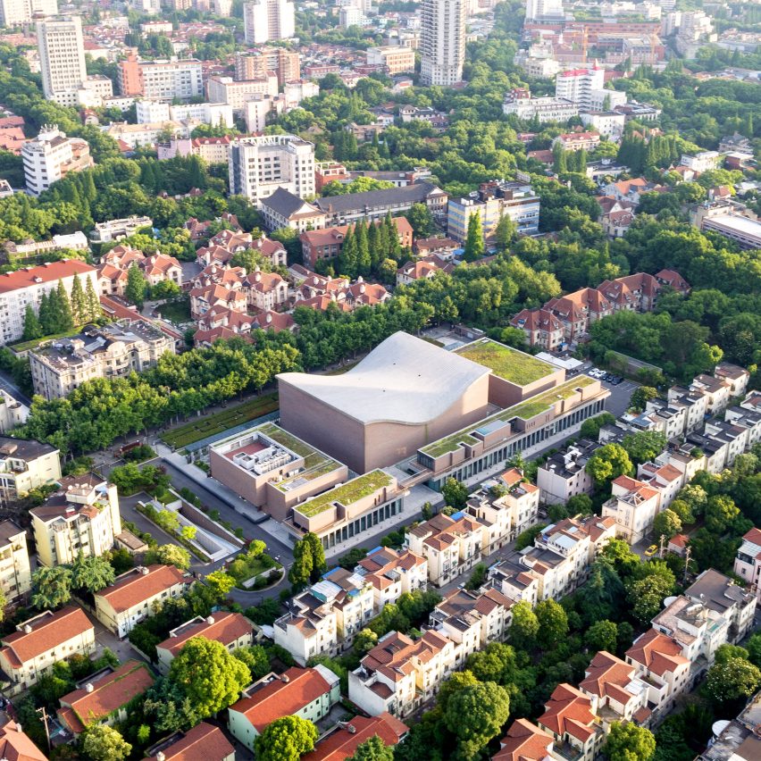 Shanghai Symphony Hall by Arata Isozaki