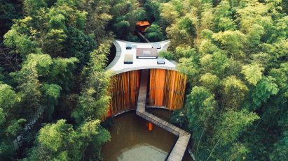 Zhuhai National Park Gateway in Guizhou, China, by West-Line Studio