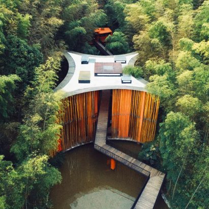 Zhuhai National Park Gateway in Guizhou, China, by West-Line Studio