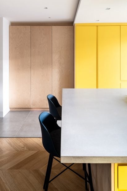 Interiors of Bearstead Rise house by Gruff Architects