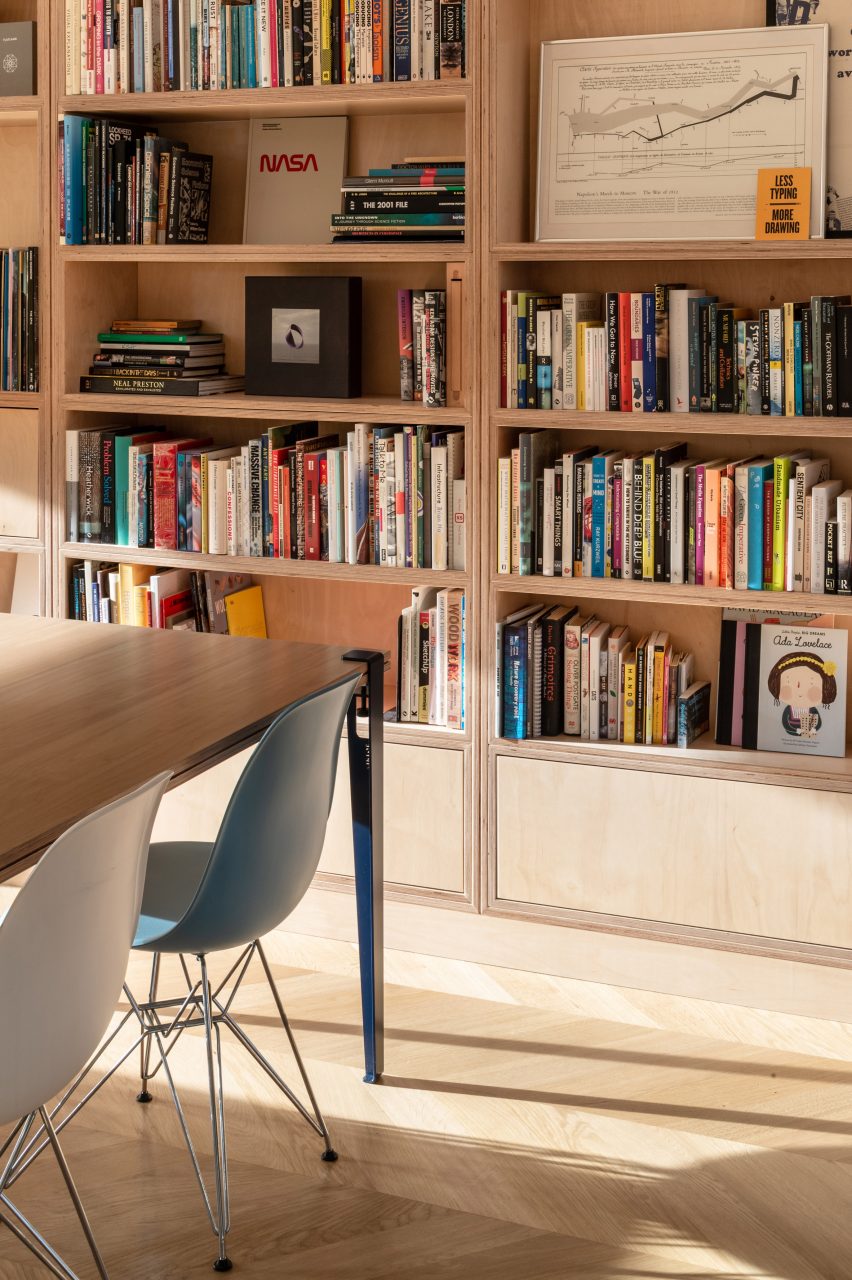 Interiors of Bearstead Rise house by Gruff Architects