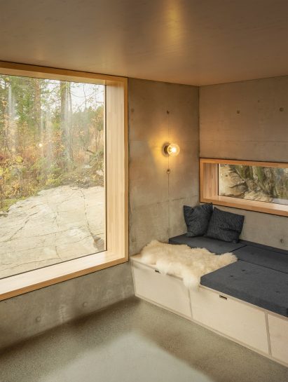 Cabin at Rones overlooking Beitstadfjorden by Sanden+Hodnekvam Arkitekter
