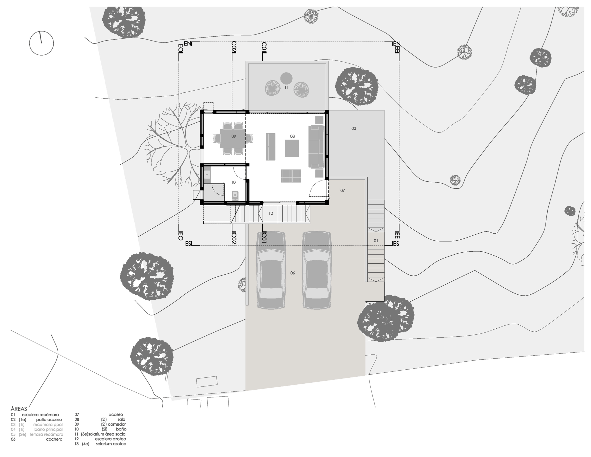 Casa 2I4E by P+0 Arquitectura