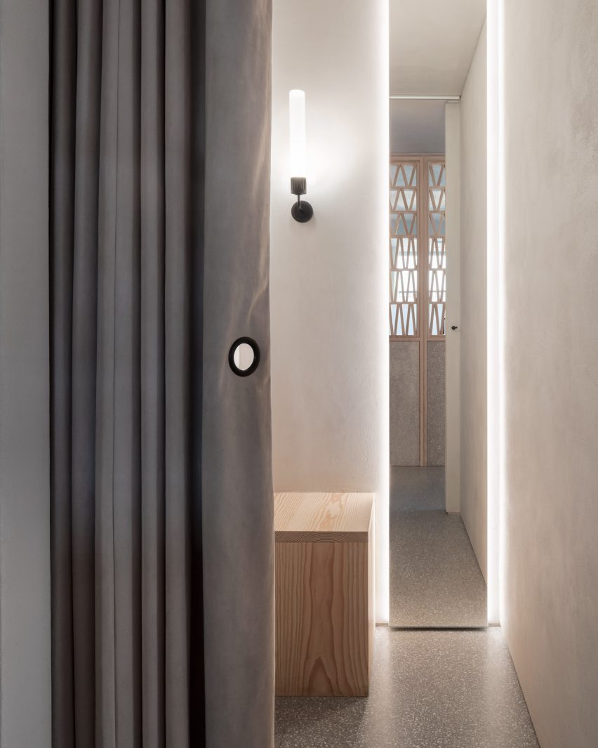 Interiors of Core Kensington pilates studio, designed by Studio Wolter Navarro