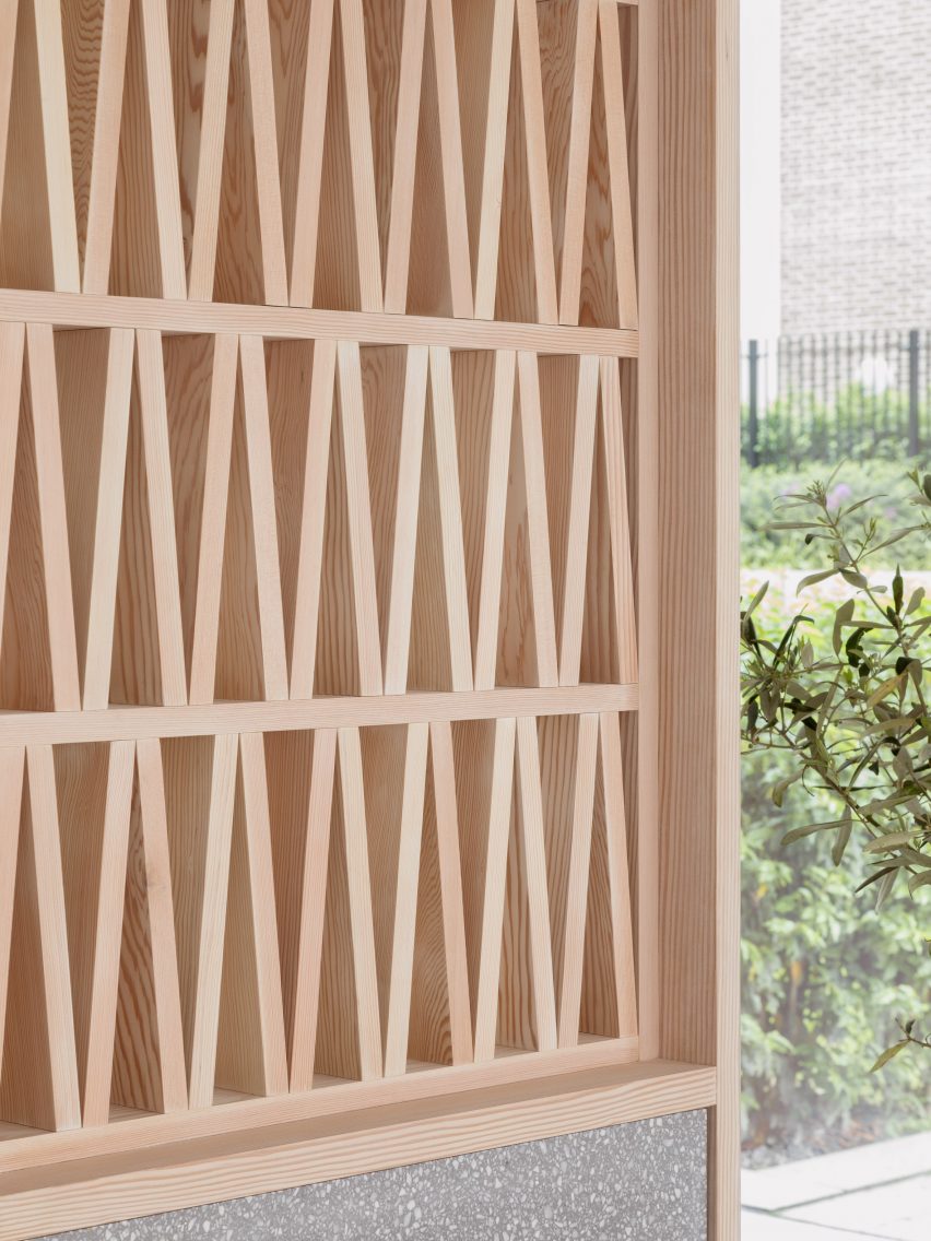 Interiors of Core Kensington pilates studio, designed by Studio Wolter Navarro