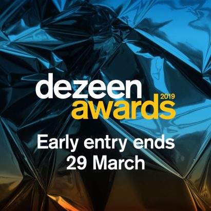 One week left to save 25 per cent on Dezeen Awards entries