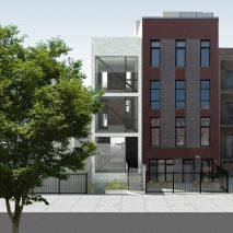 Narrow House by Only If Architecture was designed as a prototype for building on small plots