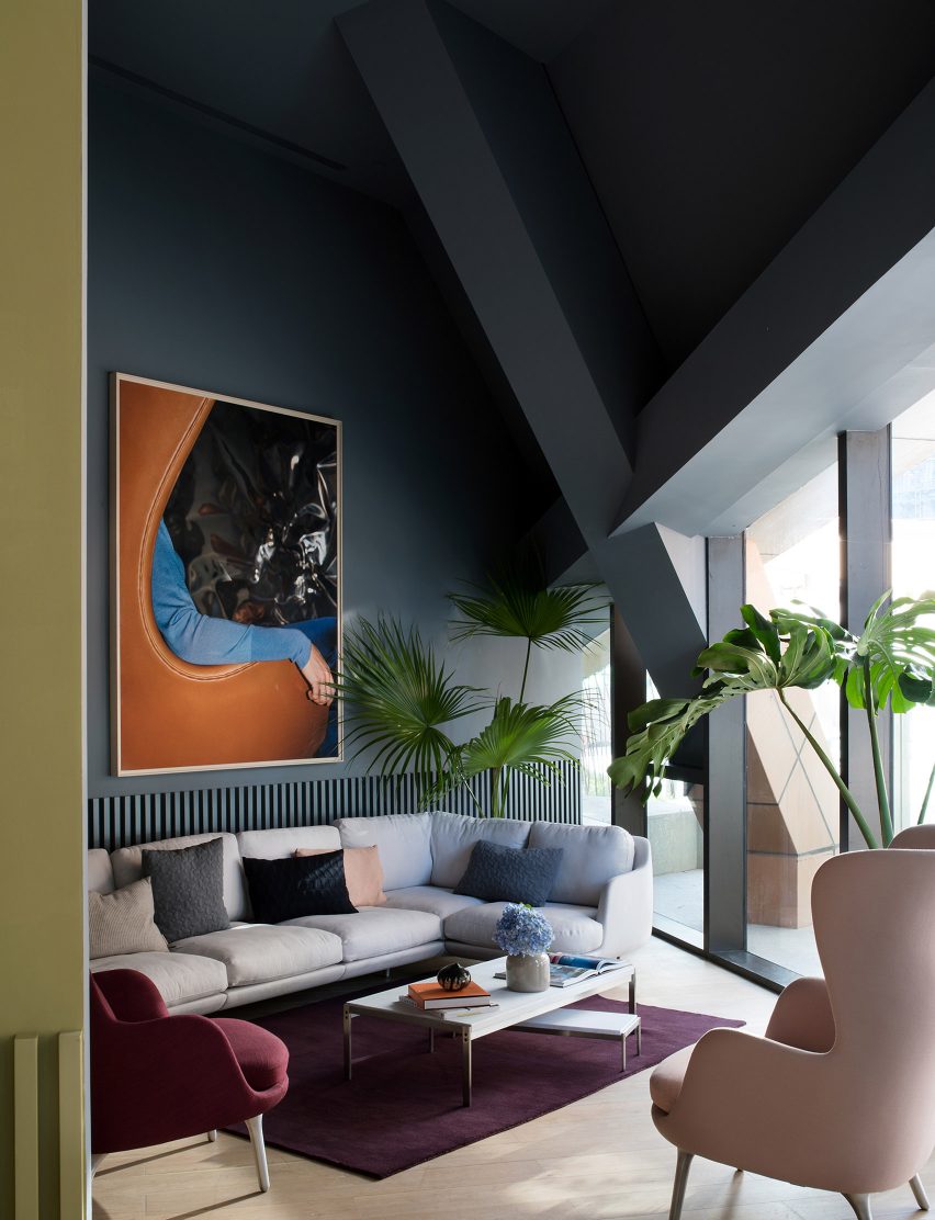 Interiors of Fritz Hansen Gallery Xi'an designed by Jaime Hayon