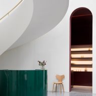 Interiors of Fritz Hansen Gallery Xi'an designed by Jaime Hayon