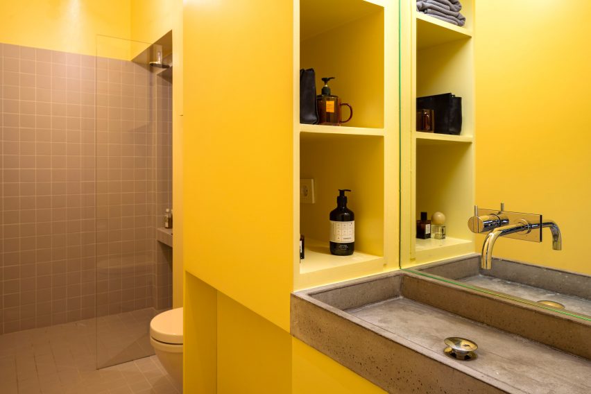Function Walls apartment, designed by Lookofsky Architecture