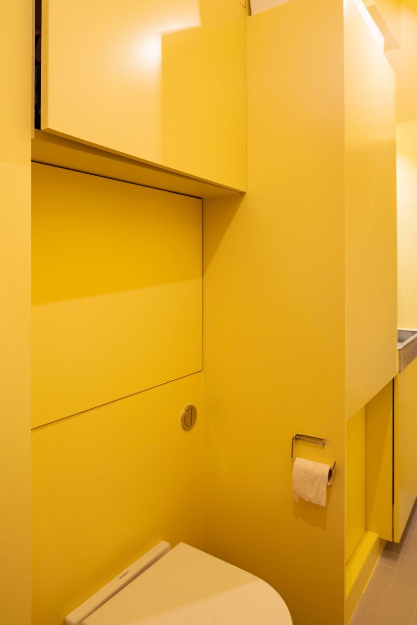 Function Walls apartment, designed by Lookofsky Architecture