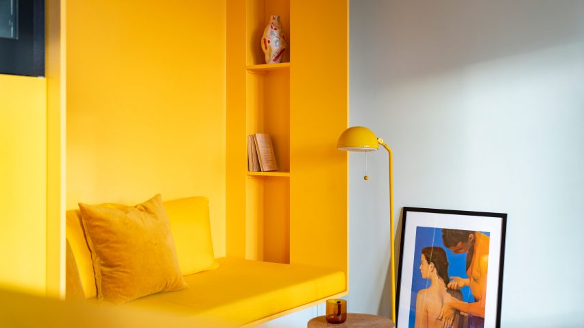 Function Walls apartment, designed by Lookofsky Architecture