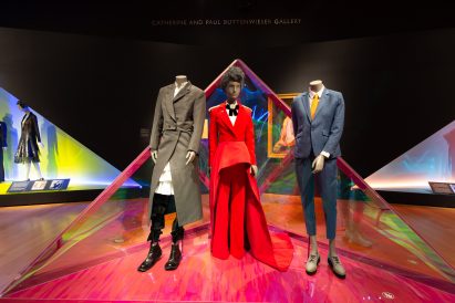 Designs by Rei Kawakuboa, Christian Siriano and Bindle & Keep
