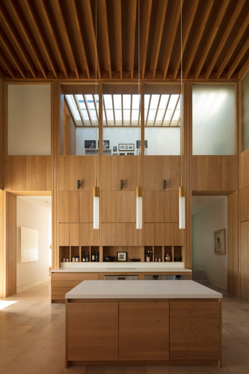 Interiors of Hampshire House by Niall McLaughlin Architects