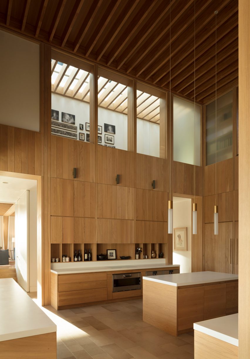 Interiors of Hampshire House by Niall McLaughlin Architects