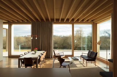 Interiors of Hampshire House by Niall McLaughlin Architects