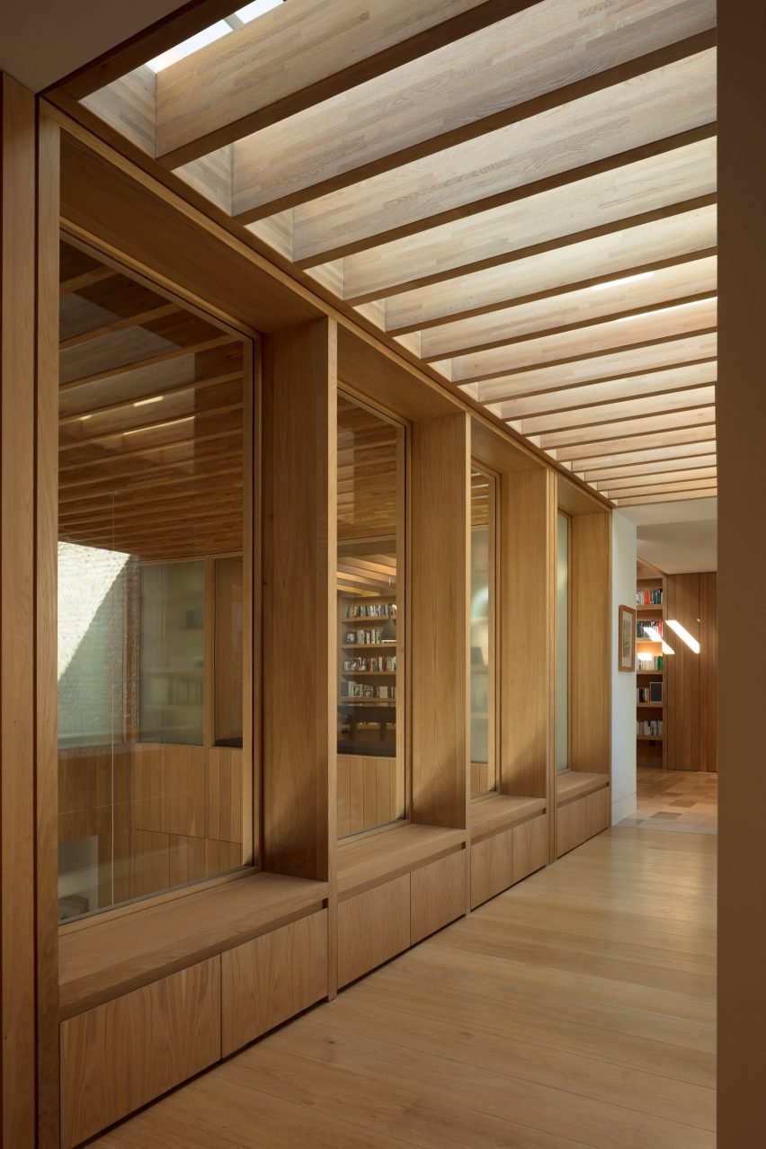 Interiors of Hampshire House by Niall McLaughlin Architects