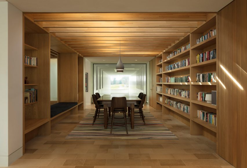 Interiors of Hampshire House by Niall McLaughlin Architects