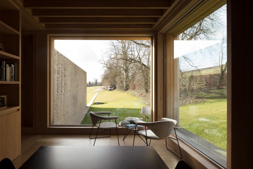 Interiors of Hampshire House by Niall McLaughlin Architects