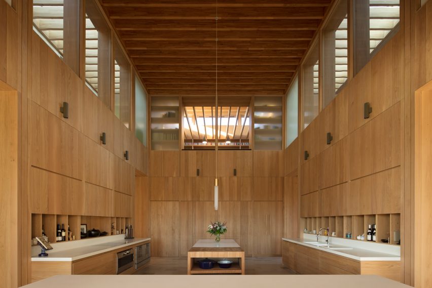Interiors of Hampshire House by Niall McLaughlin Architects