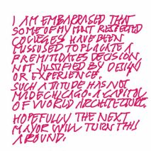 Helmut Jahn note on Chicago O'Hare airport news