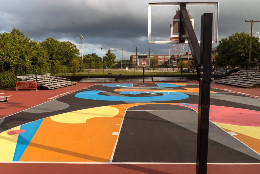 Hoops photography exhibition at National Building Museum