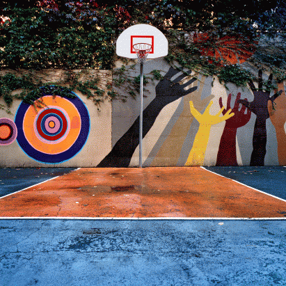Hoops photography exhibition at National Building Museum