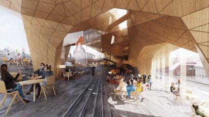 Visuals of Hotel Tórshavn extension by Henning Larsen