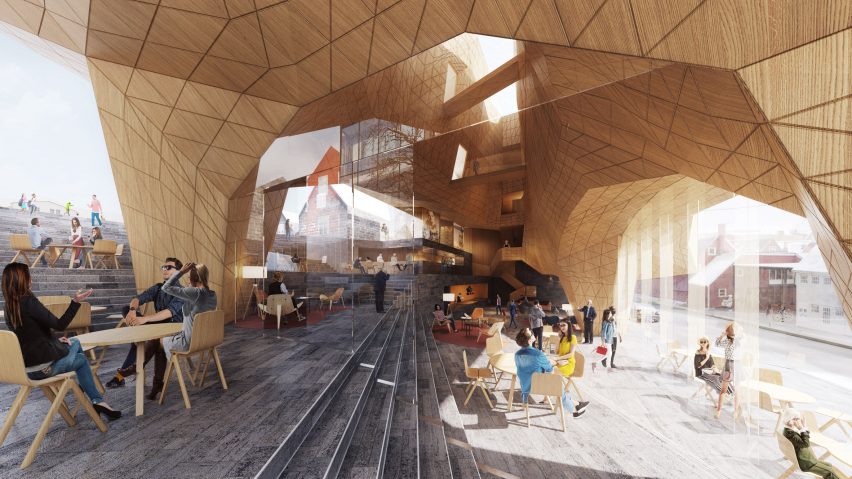 Visuals of Hotel Tórshavn extension by Henning Larsen