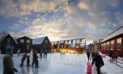 Visuals of Hotel Tórshavn extension by Henning Larsen