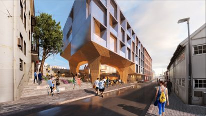 Visuals of Hotel Tórshavn extension by Henning Larsen