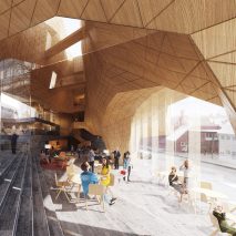 Visuals of Hotel Tórshavn extension by Henning Larsen