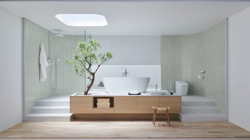 The Rituals of Water bathroom collection by INAX