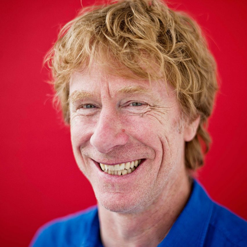Portrait of British architect Ivan Harbour, who is among the 75 judges for Dezeen Awards 2019