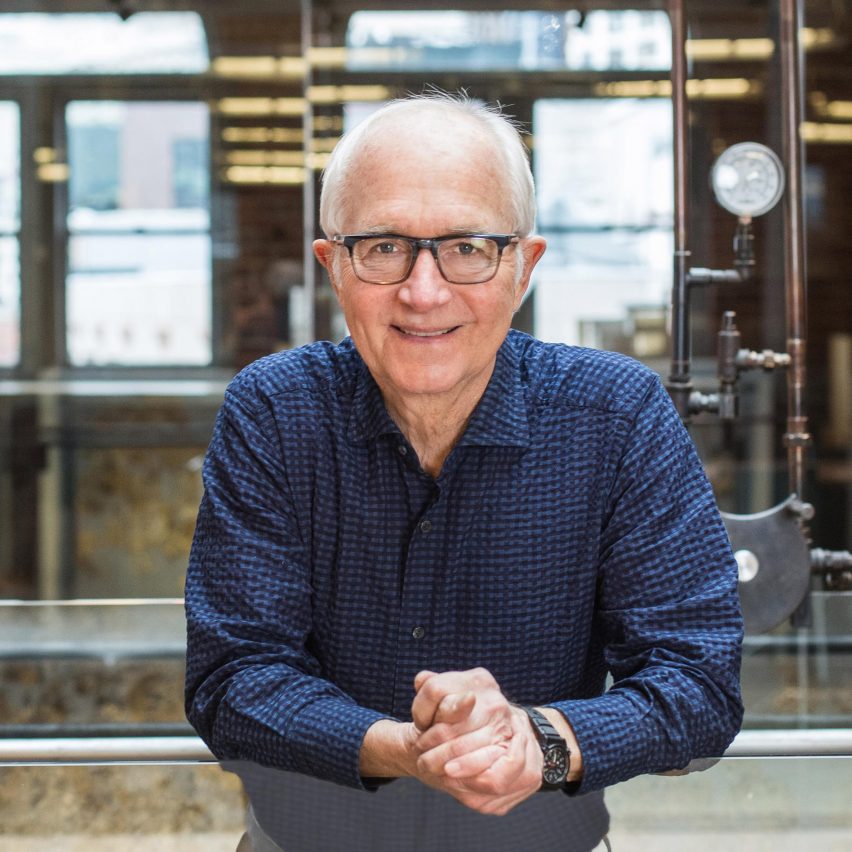 Portrait of Olson Kundig founding partner Jim Olson