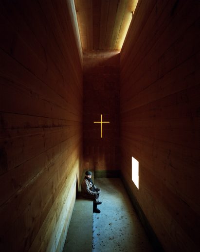 Wooden Chapel by John Pawson in Bavaria, Germany