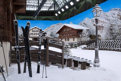 Karl Lagerfeld transforms Paris' Grand Palais into a winter wonderland for final Chanel show