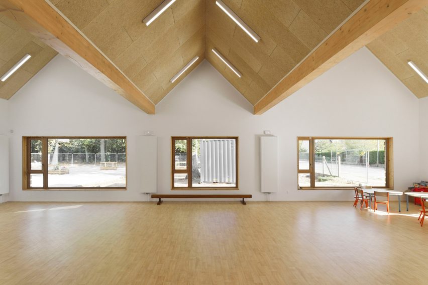 Interiors of La Ruche by Tracks Architectes