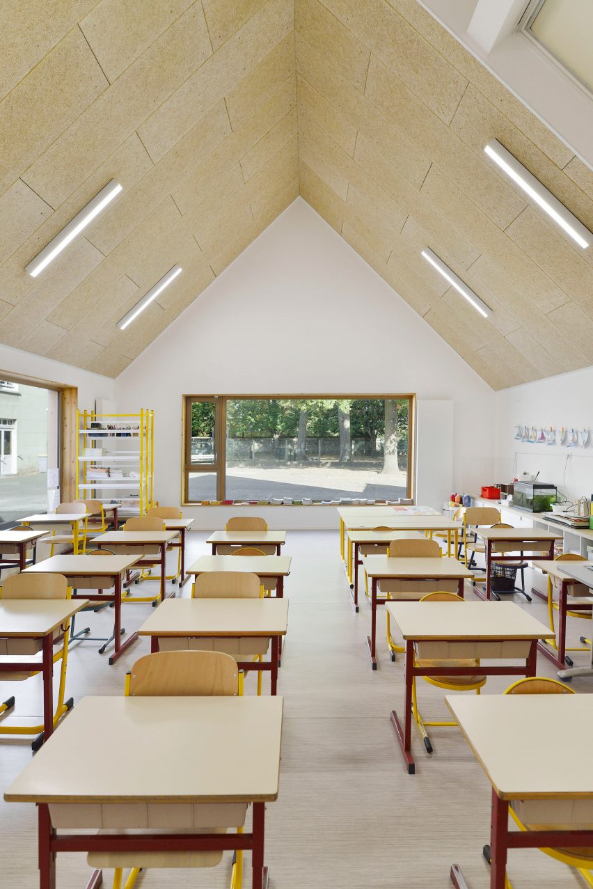 Interiors of La Ruche by Tracks Architectes