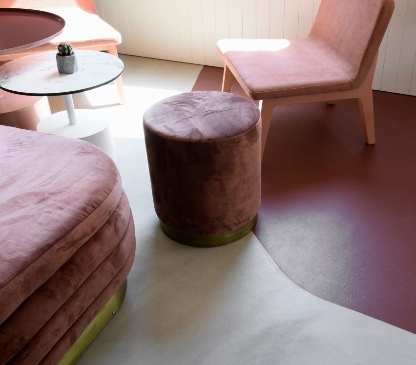 Interiors of Lofos bar designed by Ark4Lab of Architecture