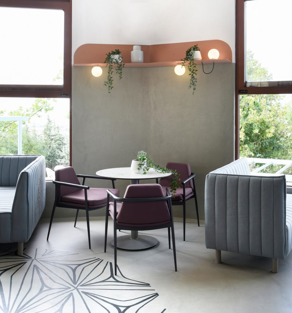 Interiors of Lofos bar designed by Ark4Lab of Architecture