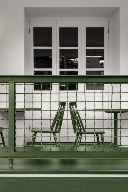 Interiors of Lollo's Atene restaurant designed by AK-A