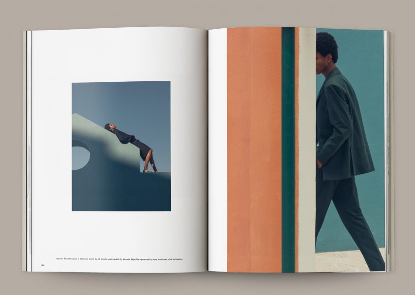 Luis Barragán-style fashion editorial Lucid Dreams by Romain Laprade