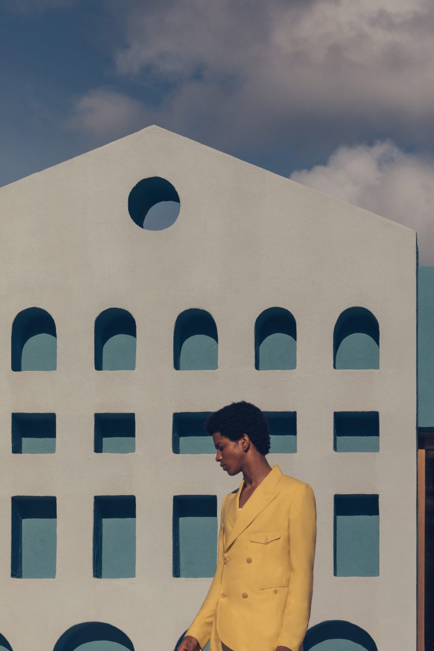 Luis Barragán-style fashion editorial Lucid Dreams by Romain Laprade